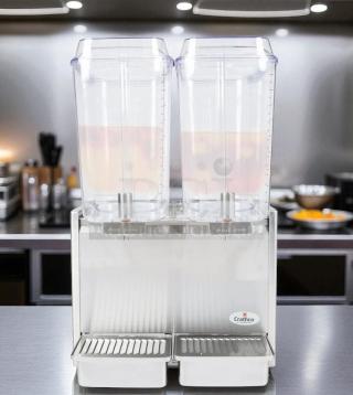 Excellent Condition – Crathco D25-3 – Dual Bowl Cold Beverage Dispenser – 115V – Fully Tested & Working! - Item #1203230