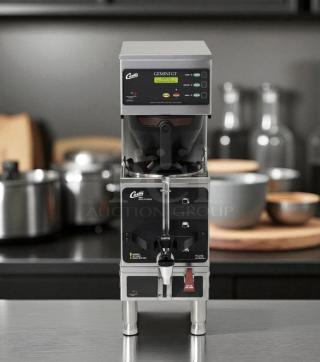 Perfect Condition - Curtis GEMSS63A1000 G3 Gemini Single 1.5 Gallon Coffee Satellite Brewer - 120/220V -Fully Tested & Working! - Item #1203248