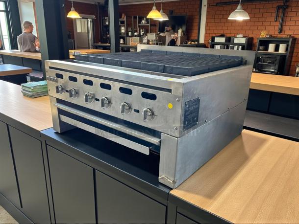 Vulcan VACB36 Achiever Series 36"W radiant gas charbroiler in excellent condition, 108 kBTU, fully tested and working.
