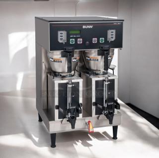 Excellent Condition – Bunn Dual BrewWISE DBC Commercial Coffee Brewer – 120/240V – Tested & Working! - Item #1203385