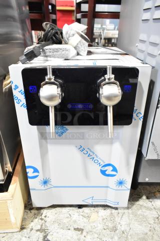 Brand new 2024 Narvon 23BCWD8TP countertop water dispenser, offers chilled, ambient, sparkling water. Scratch and dent condition.