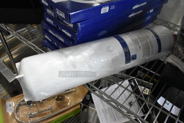 BRAND NEW 3M HF90 Replacement Cartridge for BEV190, wrapped, on shelf; minor scratches visible.