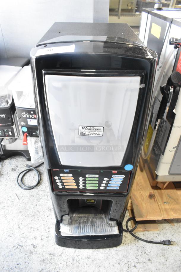Cecilware GB5MFITLD metal commercial countertop beverage dispenser, 120 volts, 1 phase, in good condition with labeled controls.