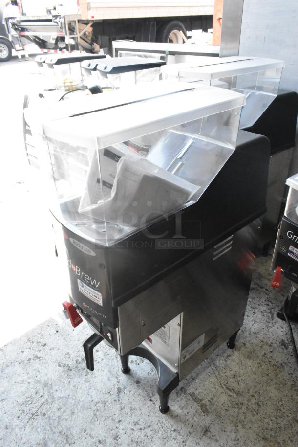 BRAND NEW Scratch and Dent Grindmaster RGNB-20H, stainless steel, countertop coffee machine with hot water dispenser, 120V.