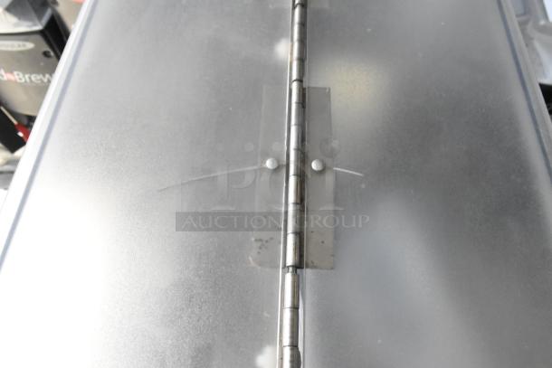 Brand new Grindmaster RGNB-20H stainless steel grind and brew coffee machine, scratch and dent condition, 120V, 1 phase.