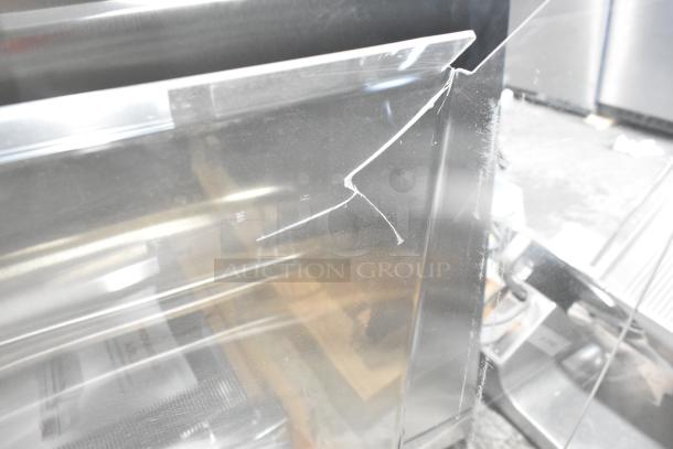 BRAND NEW Pavoni LIRA/E110V Lira dessert slicer. Shows visible scratch and dent damage. 110V, 1 phase power.