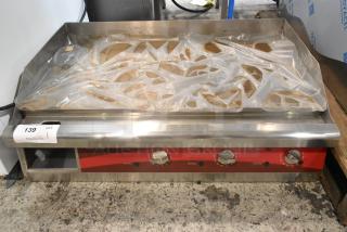 Brand new Avantco 177EG30N stainless steel 30" electric countertop griddle. Scratch and dent condition, 208/240V, 1 phase.