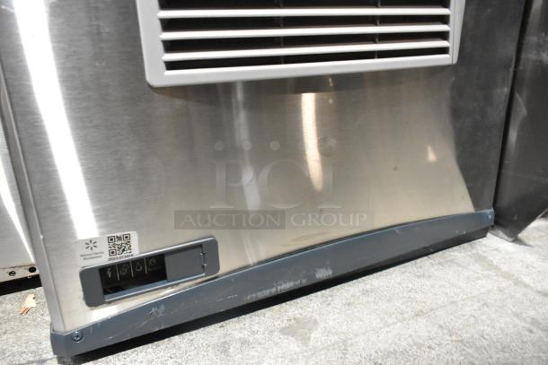 2022 Scotsman NH0622A-1B stainless steel commercial ice machine head in good condition, 115 volts, 1 phase.