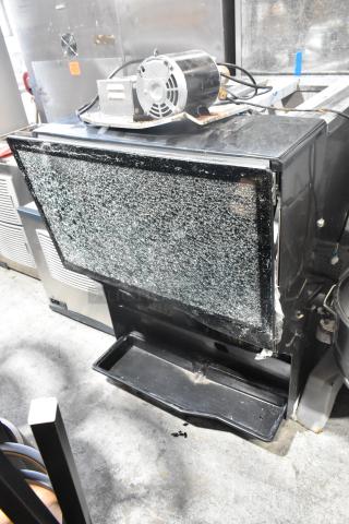2022 Lancer TP 30 countertop carbonated beverage machine, metal finish. Visible screen damage; 115 volts, 1 phase.