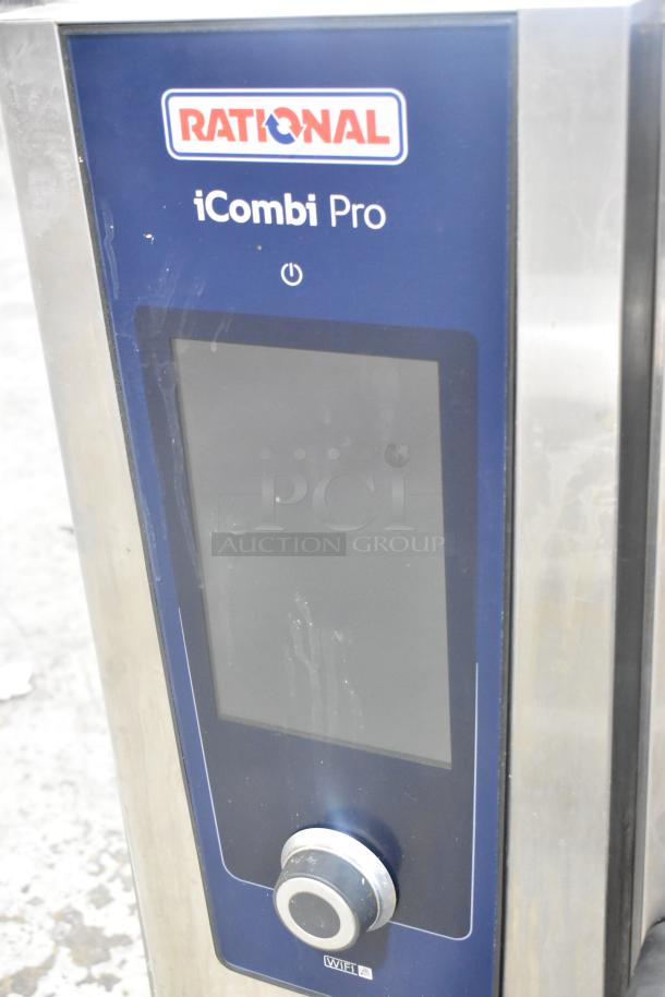 Rational iCombi Pro Combi Convection Oven, model LM100CE.AXXXX. Stainless steel, 440/480V, 1 phase.