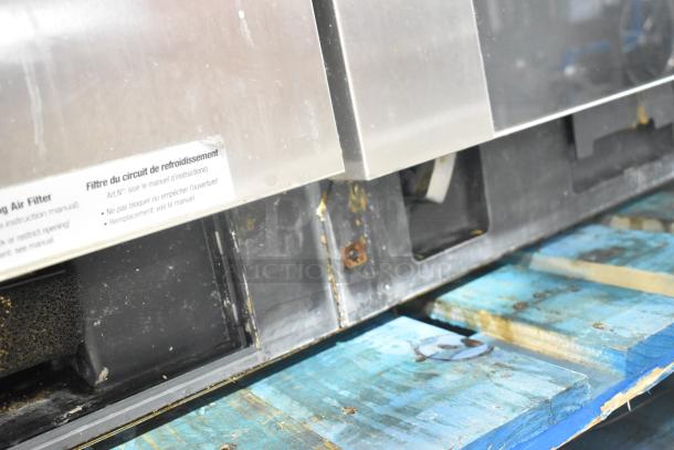 Rational LM100CE.AXXXX iCombi Pro Convection Oven, stainless steel exterior, visible air filter label, used condition.