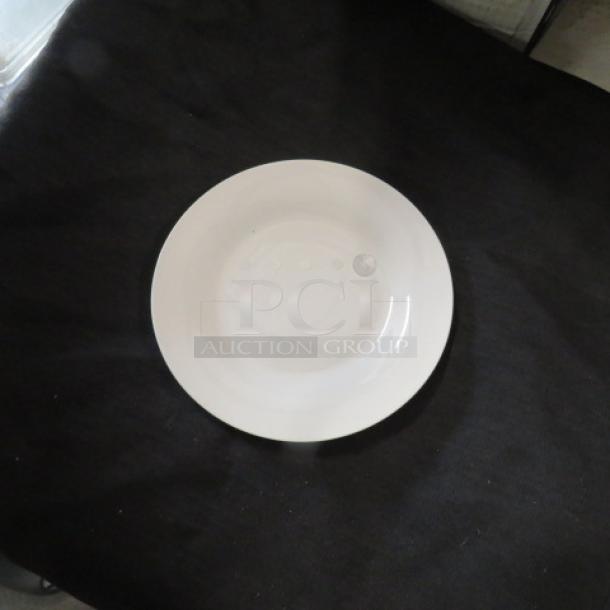 7.5 Inch Royal Norfolk Plate, white ceramic, excellent condition, simple design, model 12XBID.