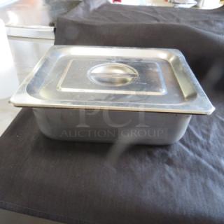 One 1/2 Size 4 Inch Deep Hotel Pan With Lid. - Item #1204473