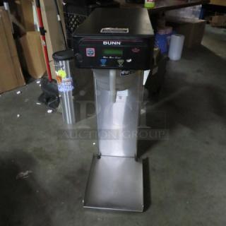 One Bunn Tea Brewer With Filter Basket. Model# ITB. 120 Volt. 12X24X34 - Item #1204500