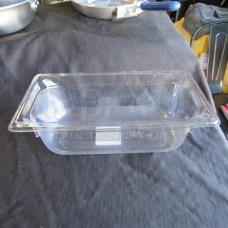 NEW Vollrath 1/3 Size 4 Inch Deep Food Storage Container. 4XBID - Item #1205258