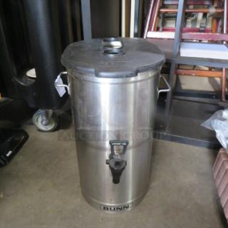 One Bunn Stainless Steel Satellite With Lid. - Item #1204501