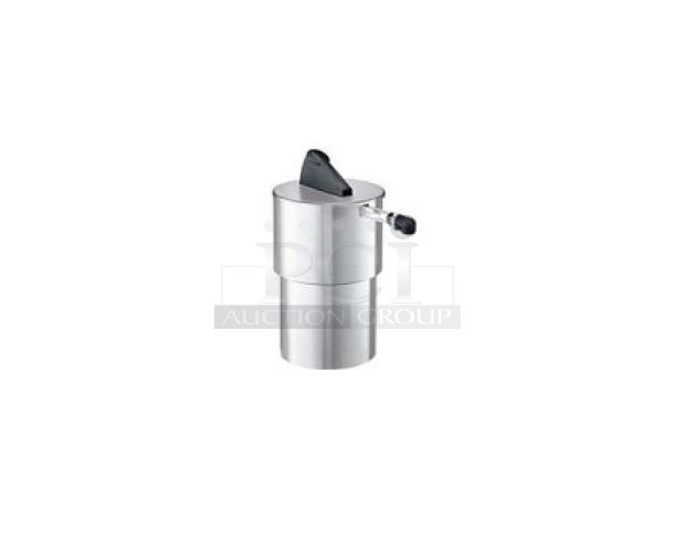 Brand new Server Express Series stainless steel pump dispenser, model 07030, for countertop or drop-in use.
