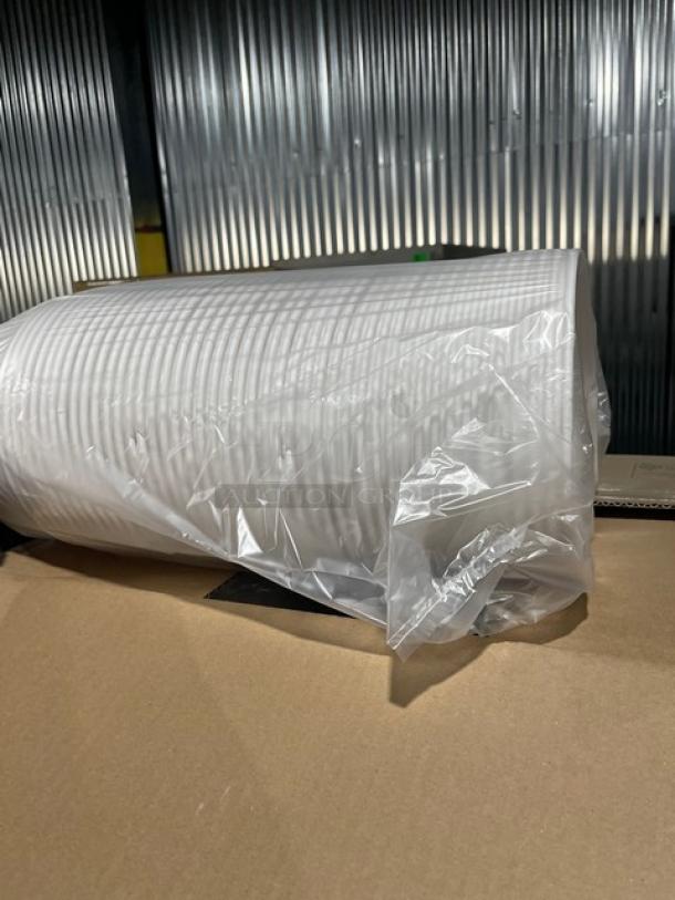 Brand new EcoPax Athena Series 48 oz white paper bowls, model PB48WHT, on full pallet. 270 bowls per case.