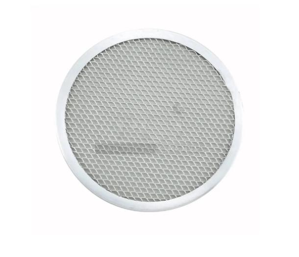 BRAND NEW Winco Commercial Aluminum 10" Round Seamless Pizza Screen, Model: APZS-10, mint condition.