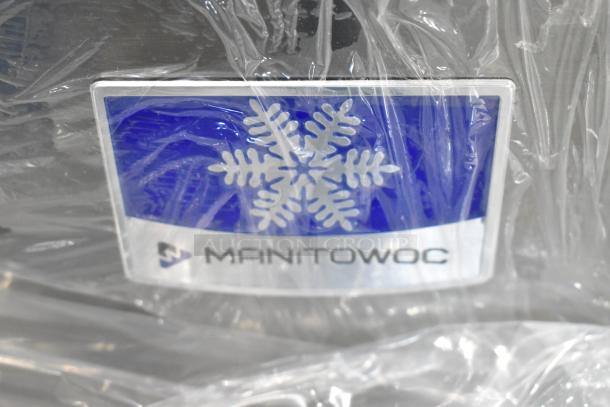 Brand new Manitowoc UDF0310A-261Z ice machine, stainless steel, undercounter, dice cube, 2023 model, 286 lb capacity.