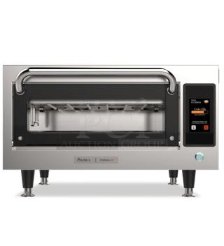 BRAND NEW IN BOX! Practica STI-10101 Stainless Steel Commercial Electric Powered Ventless Stainless Steel High-Speed Pizza Oven. 208/240 Volts, 1 Phase. - Item #1204843