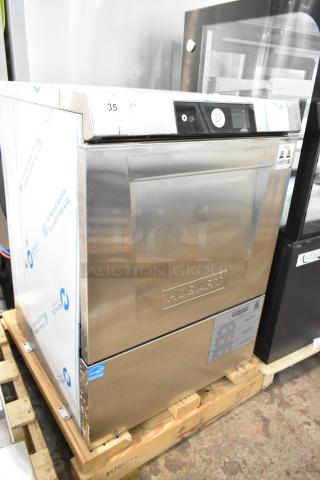 BRAND NEW SCRATCH AND DENT! 2025 Hobart LXNH Stainless Steel Commercial Hi Temp High Temperature Undercounter Dishwasher. 120/208-240 Volts, 1 Phase. - Item #1204859