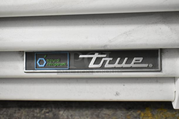 2021 True TSCI-600R-G-PH commercial cooler tag. Features natural refrigerant label.