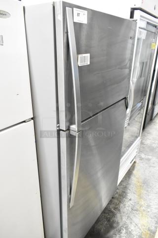 2022 Whirlpool WRT311FZDM02 Stainless Steel Cooler w/ Freezer. 115 Volts, 1 Phase. - Item #1204991