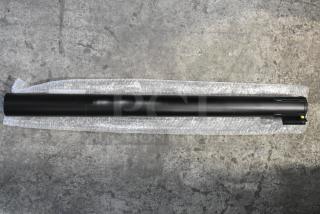 Lancaster Table & Seating Stanchion Post, black, new condition, packaged in bubble wrap for protection.