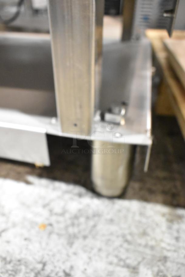 2023 Alto Shaam HSM-36/3S/T heated display case, metal frame shown, 208-240V, 1 phase, commercial merchandiser.