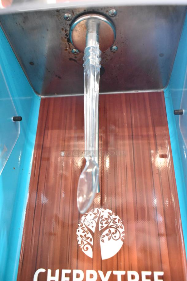 Vita-Mix stainless commercial countertop drink blender, 115 volts, 1 phase, visible Cherrytree branding, stainless steel blade.