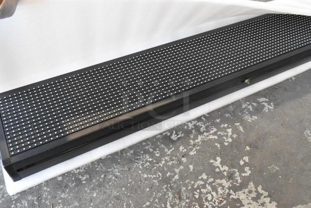 IN ORIGINAL BOX! LED display, black frame, grid pattern. Appears unused, condition looks excellent.