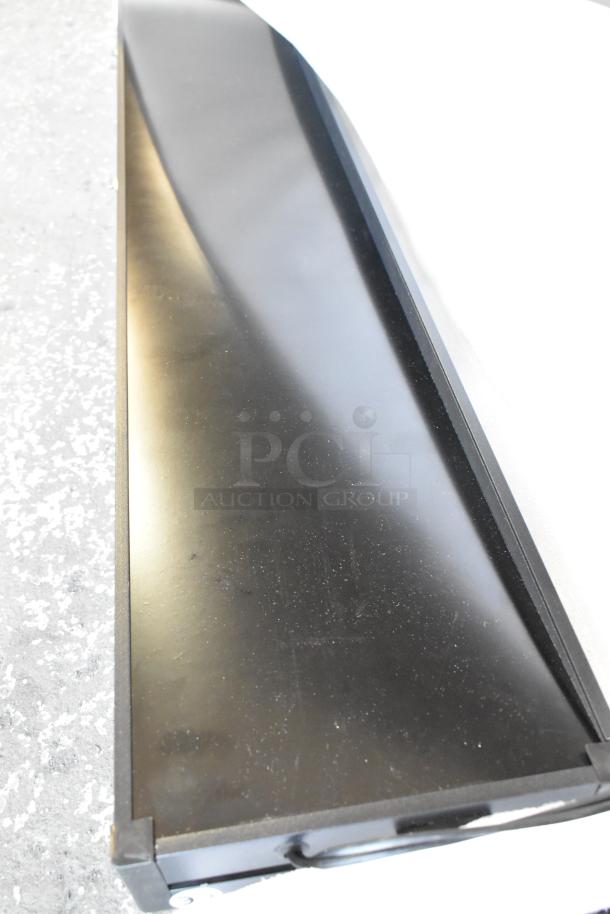 IN ORIGINAL BOX! LED display, sleek black finish, excellent condition, ready for use. Ideal for dynamic signage.