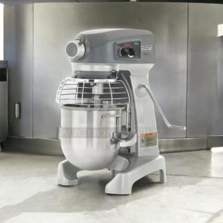 Hobart HL200-10STD Legacy+ 20 qt planetary mixer, excellent condition, bench model, 1/2 hp, 100-120v, fully tested.