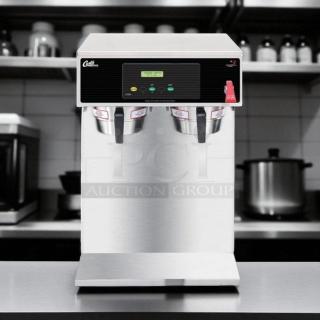 Excellent Condition - Curtis D1000GT12A000 3 gal Twin Airpot Coffee Brewer w/ Digital Programming, 220v/1ph - Fully Tested & Working! - Item #1204812