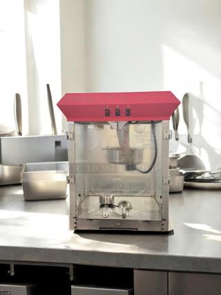 Excellent Condition – Commercial Popcorn Machine – 120V – Fully Tested & Working! - Item #1204737