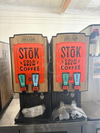 Excellent Condition – STōK Cold Brew Coffee Dispenser – Dual Flavor – 120V – Fully Tested & Working! - Item #1204720