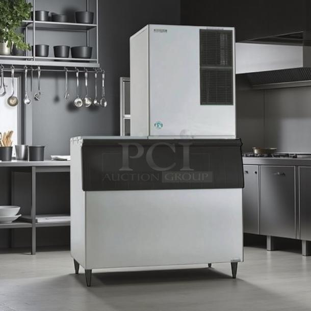 Great condition Hoshizaki KM-901MAH ice machine, 30" air-cooled, 950 lb. capacity, 208v, 1PH, tested and working.