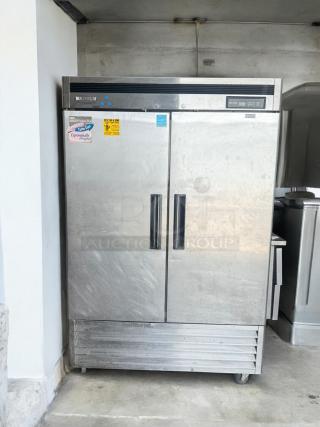 Excellent Condition – Turbo Air MSR-49NM Double Door Commercial Refrigerator – 115V – Fully Tested & Working! - Item #1204662