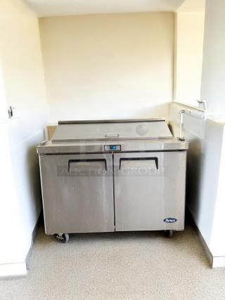 Excellent Condition – Turbo Air Prep Table Refrigerator – 115V – Fully Tested & Working! - Item #1204680