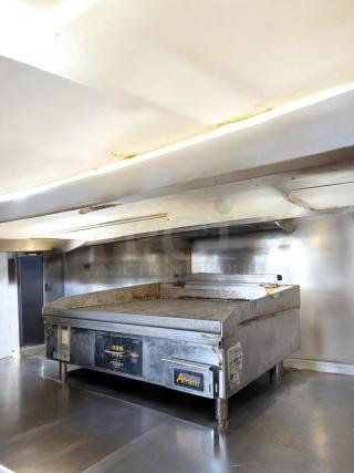 AccuTemp GGF1201A3650 36" natural gas griddle, excellent condition, 120V ignition, fully tested and working, stainless steel surface.