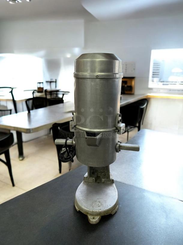 Commercial Heavy-Duty Vegetable Cutter, excellent condition, tested, industrial model with durable metal build.