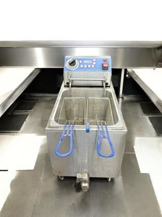 Excellent Condition – Globe Double-Basket Countertop Electric Fryer – 120V – Fully Tested & Working! - Item #1204706