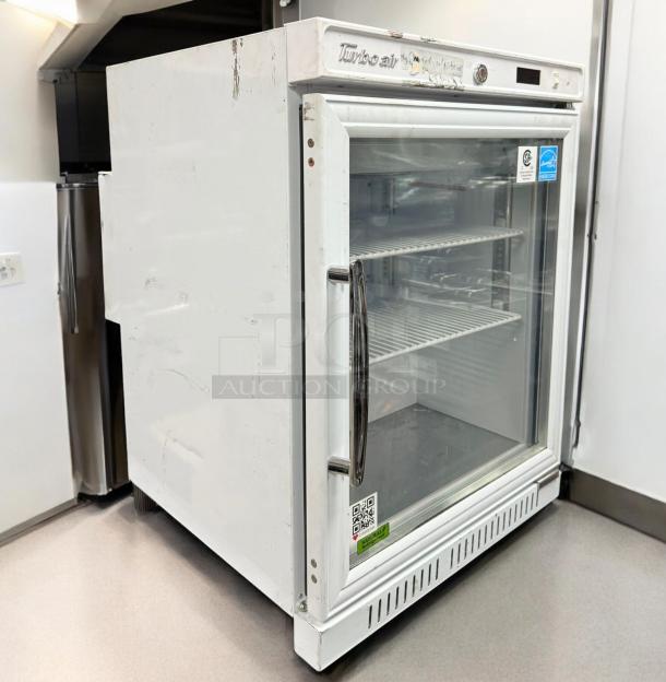 Turbo Air TSU-4RW-N6 undercounter refrigerator, excellent condition, fully tested, visible branding and certification labels.
