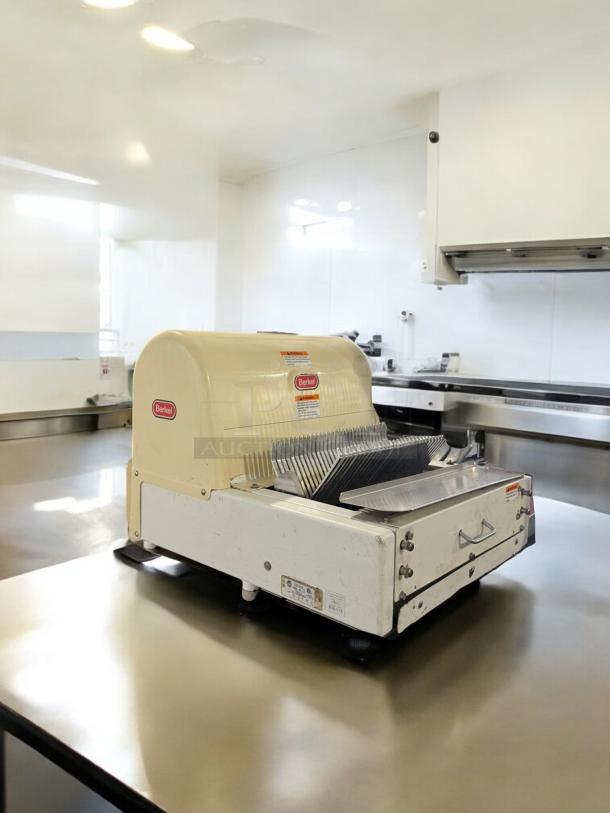 Berkel MB 1/2 bread slicer in excellent condition, 115V, fully tested and working, with visible Berkel branding.