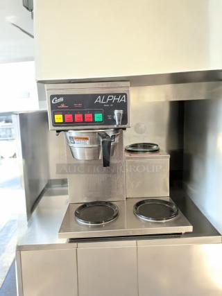 Excellent Condition – Curtis ALPHA 3DR Coffee Brewer – 120V – Fully Tested & Working! - Item #1204688