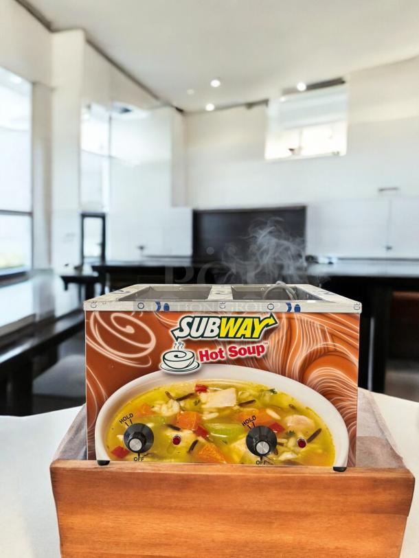 Duke CSW-2-T-AM Subway Electric Soup Warmer, 2-Well, 120V, excellent condition, fully tested and working.