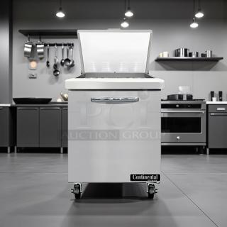 Outstanding Find - Continental SW27-12M Mighty Top Sandwich Prep Unit 27