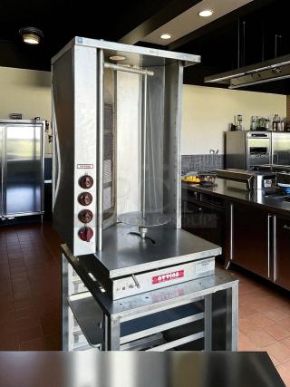 Awesome Condition - Attias S4Y-4 Gyro Machine – Gas Vertical Broiler – Made in USA – Fully Tested & Working! - Item #1204906