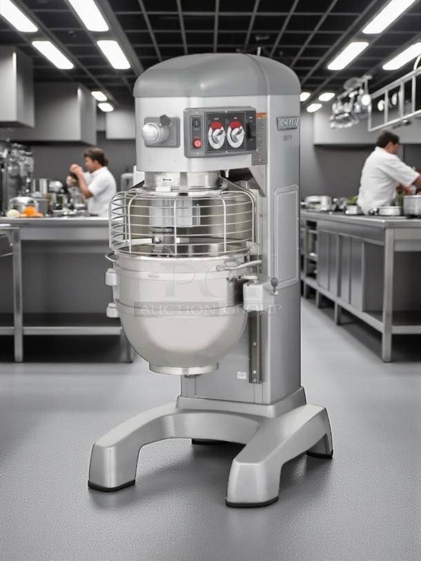 Hobart HL662-1 Legacy+ 60 qt planetary mixer, floor model, 2.7 hp, tested and working, 200-240v, excellent condition.